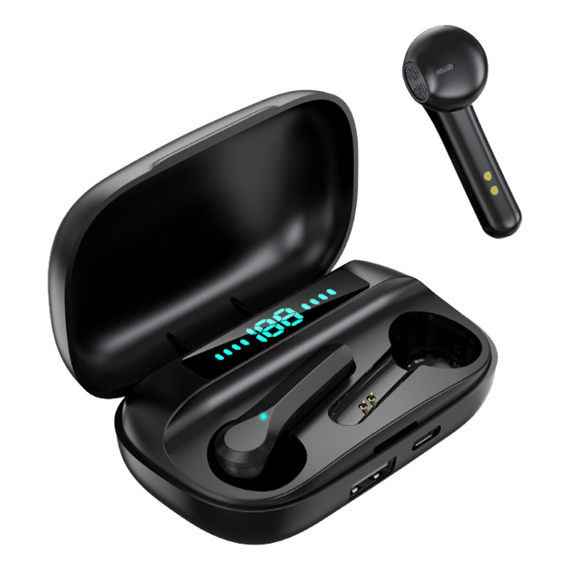 Tai nghe True wireless Bluetooth nhét tai không dây earbuds PKCB Hàng Chính Hãng