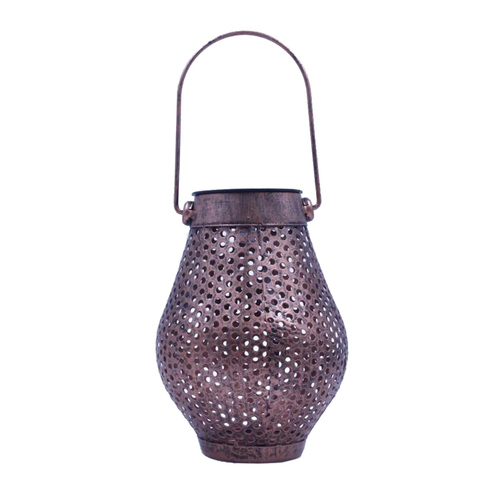 LED Hanging Solar Lantern Outdoor for Yard Tree Courtyard Fence Garden