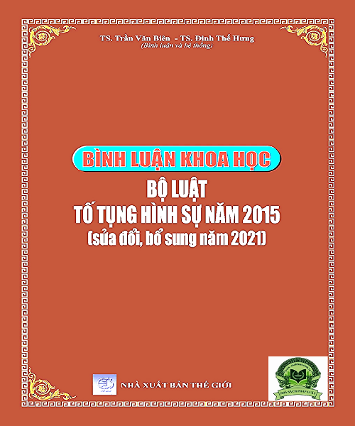 Bình luận khoa học Bộ luật Tố tụng hình sự năm 2015