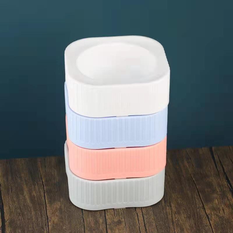 Bát ăn, bát uống nước danh cho chó mèo bằng nhựa cao cấp