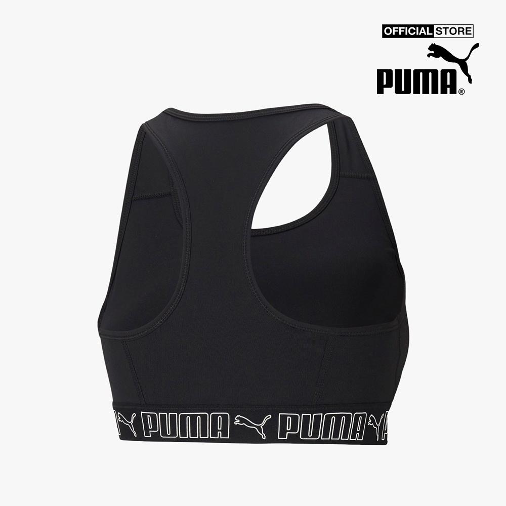 PUMA - Áo bra thể thao nữ Mid Elastic Padded Training 520303-01