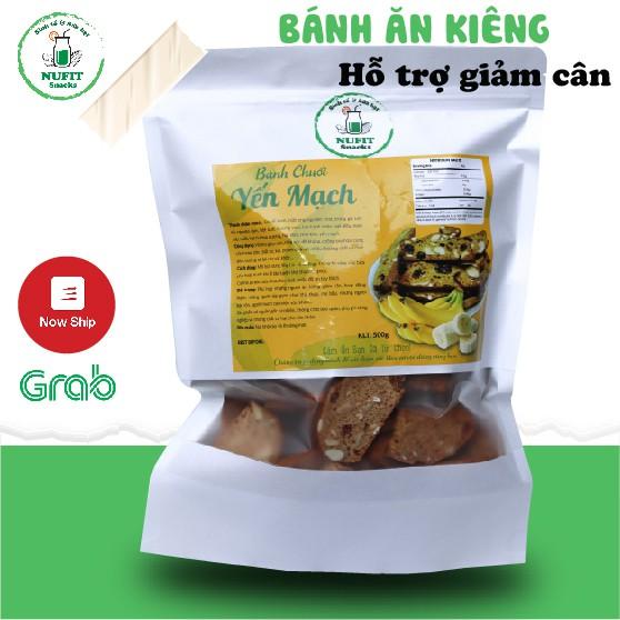 BÁNH CHUỐI YẾN MẠCH GIẢM CÂN 500GR - 100GR
