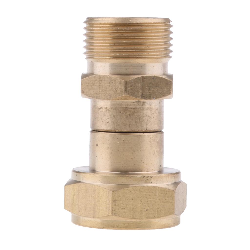 Áp Lực Xoay Đồng Vòi Khớp Nối Kết Nối Công Cụ 22mm M Đến 22mm F