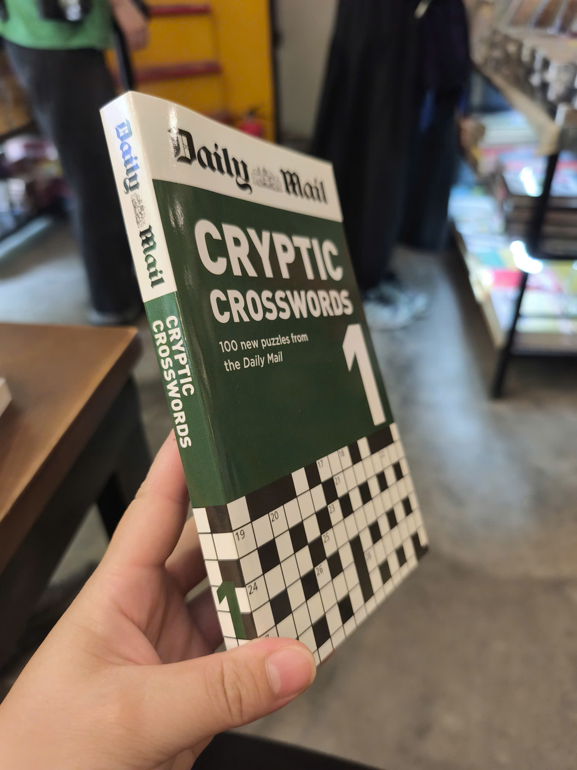 Sách - Cryptic Crosswords 1 | Games / Ngoại văn Nhập khẩu UK / Trò chơi ô chữ giải trí