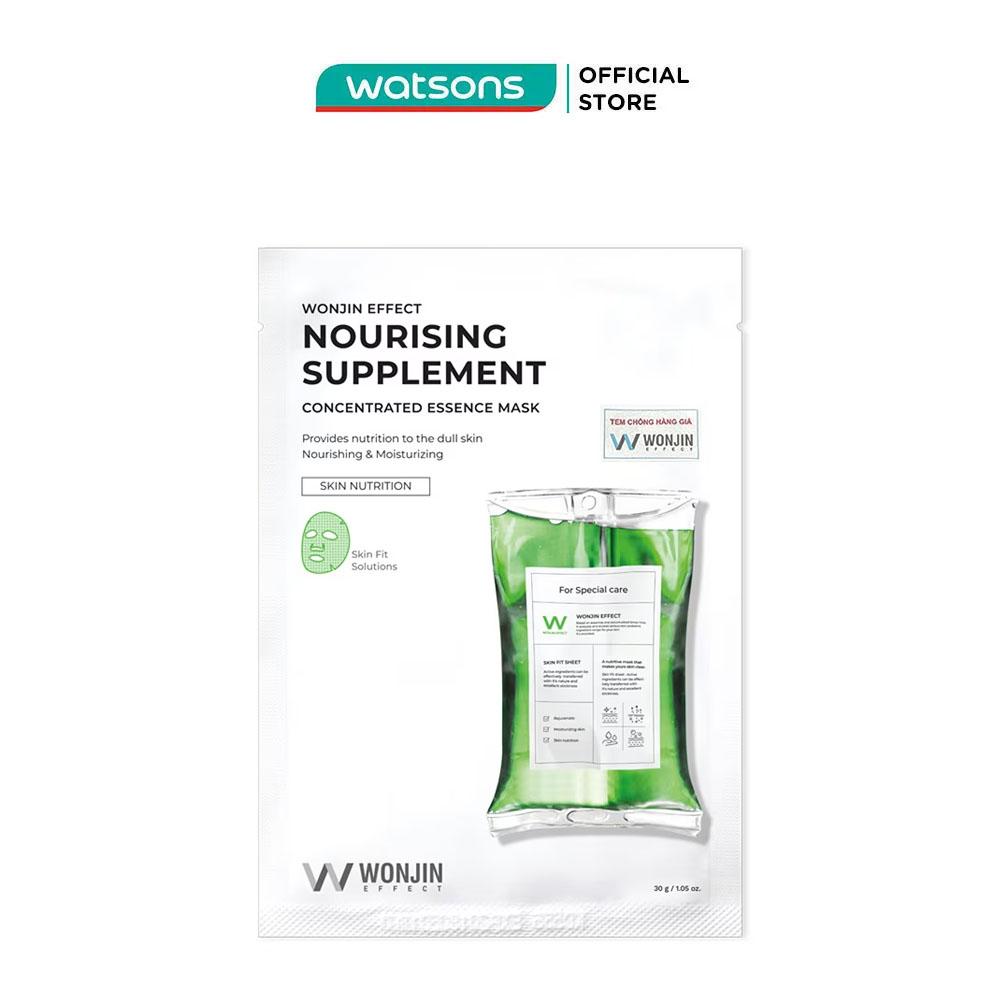 Mặt Nạ Wonjin Phục Hồi Da Effect Nourishing Supplement Concentrated Essence Mask 30g