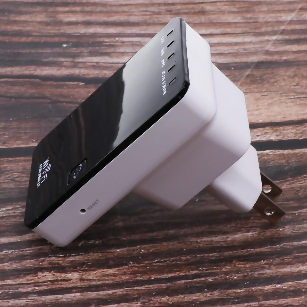 300Mbps Wireless Wifi   Double Ports Extender US Plug