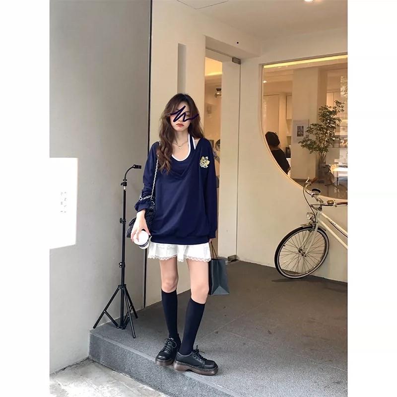SET ÁO ULZZANG HUY HIỆU SET ÁO 2 MÓN