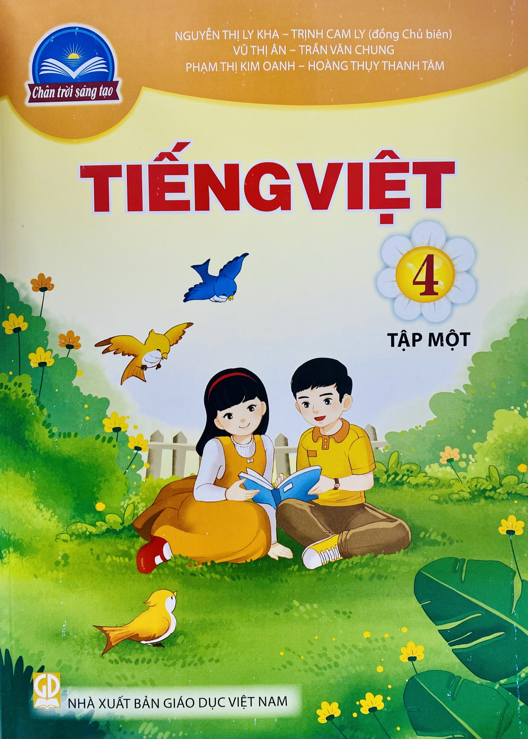 Sách - Combo 4 cuốn Tiếng Việt lớp 4 tập 1+2 (Chân trời sáng tạo)