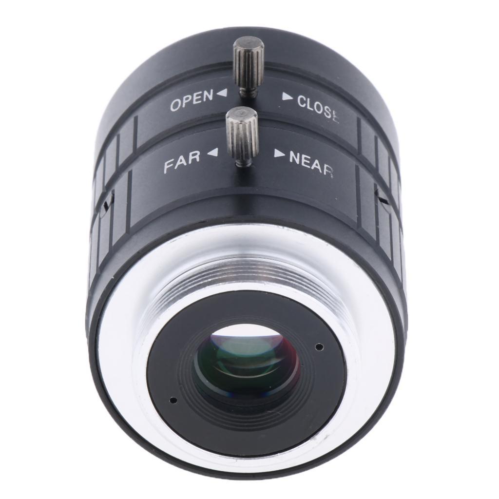 HD 5MP 25mm F1.4 Aperture Focal Fixed Focus CS C Mount CCTV Lens Format 2/3"