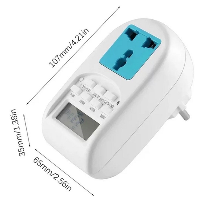 Ổ Cắm Hẹn Giờ Điện Tử AL06 2300W 220V