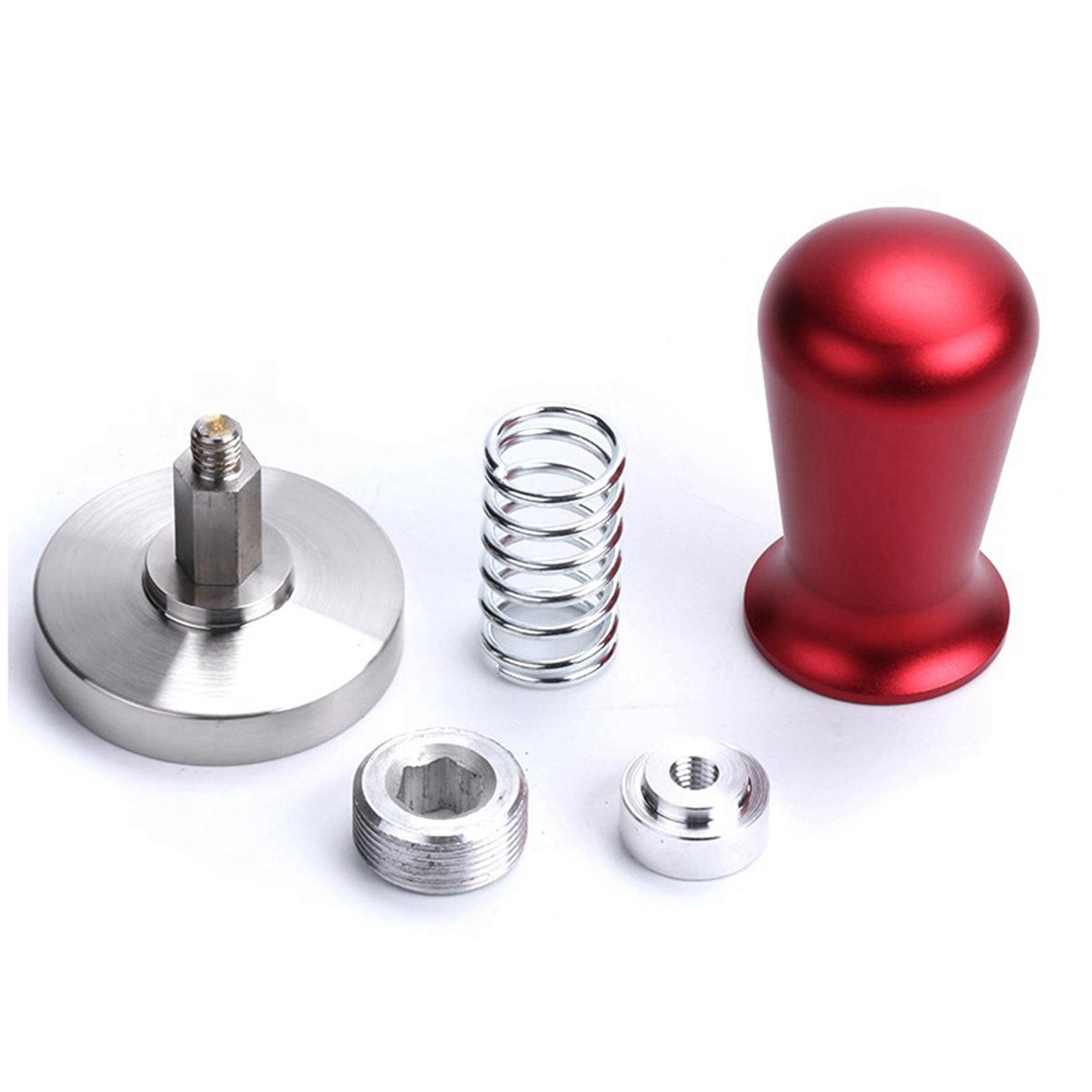 2x Barista Coffee Tamper Coffee Bean Hand Press Flat Base 57.5MM Coffee Machine Coffee Leveler Home