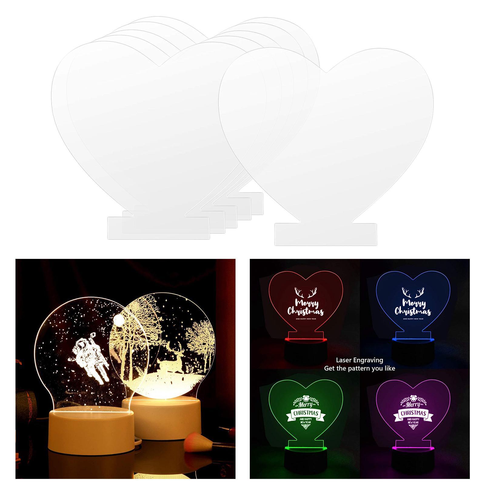 Acrylic Sheets for LED Light Base Cast Panel for Signs shaped