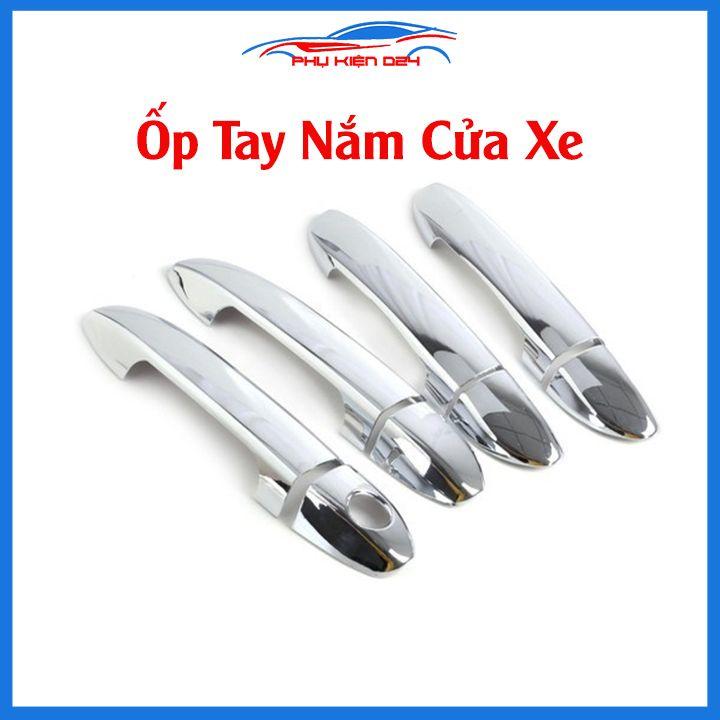 Ốp tay hõm mạ crom Kia Rio 2016-2017-2018-2019-2020 sáng bóng chống trầy bảo vệ cửa xe ô tô