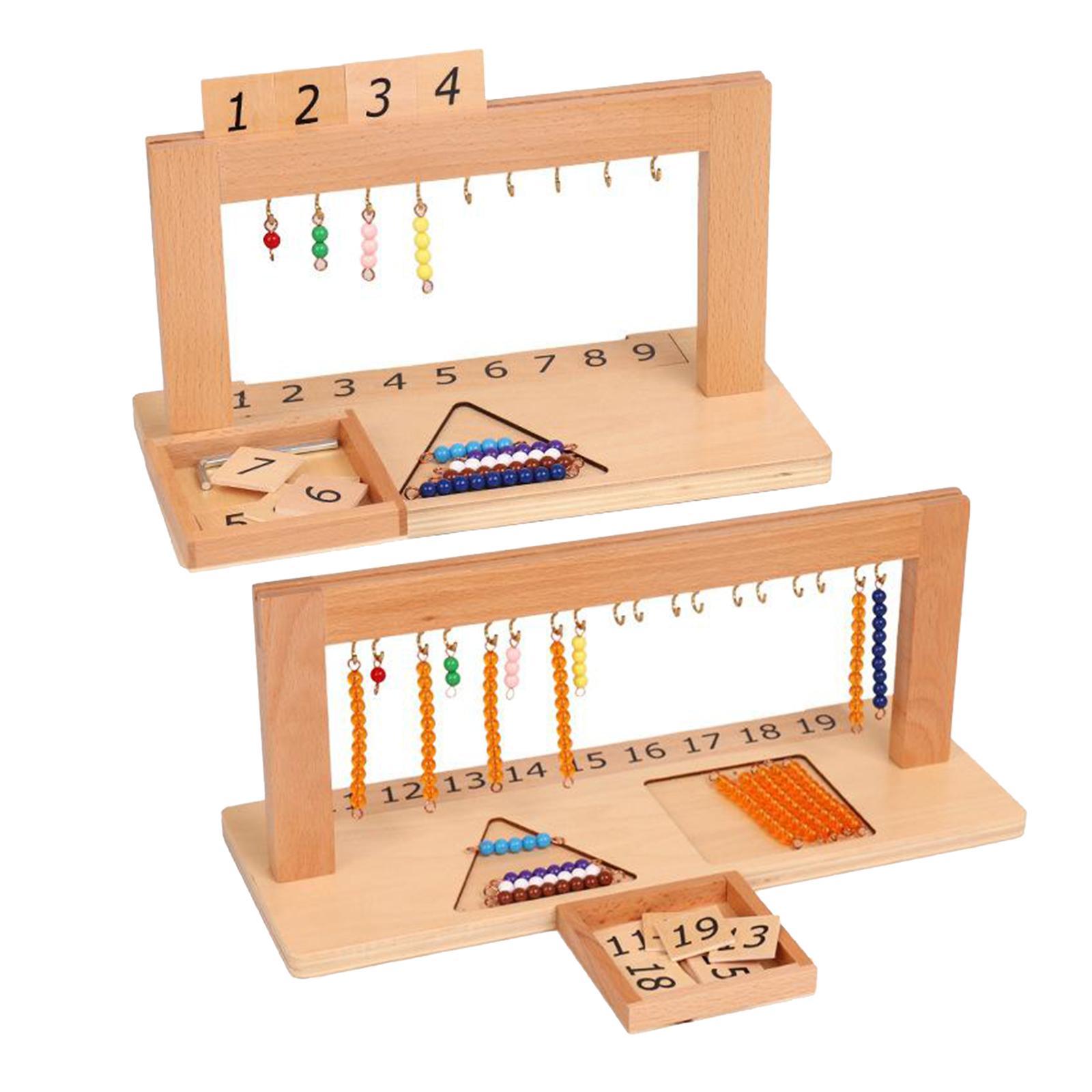 Montessori Hanger Preschool Learning Toy Early Development Toy