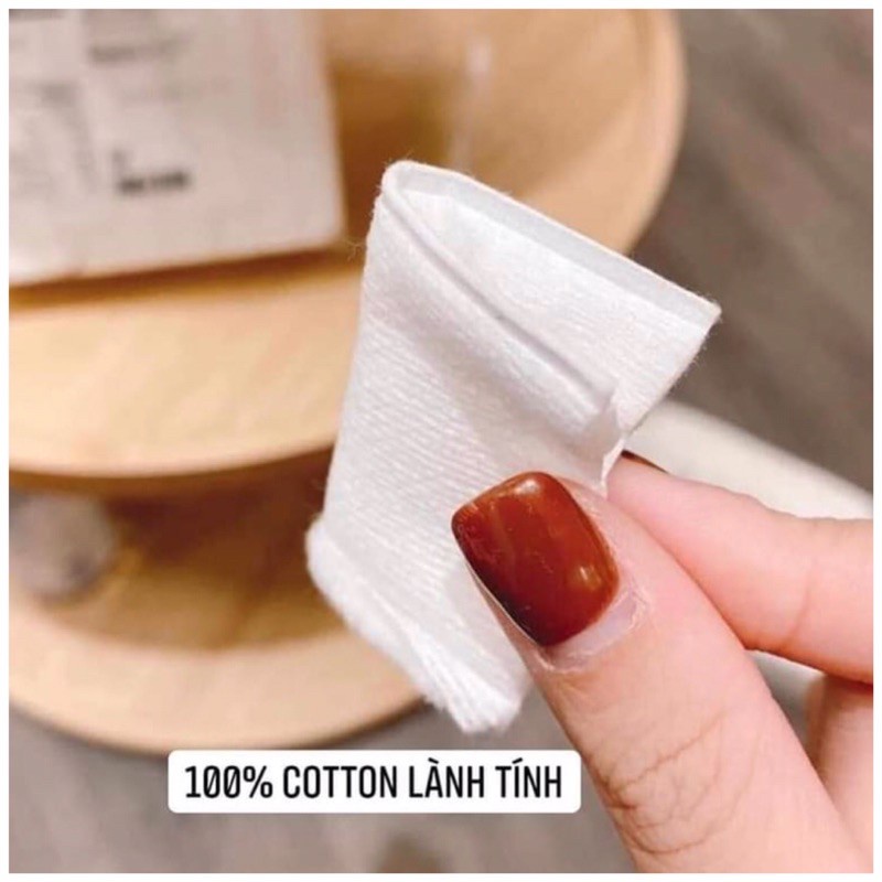 Bông Tẩy Trang Miju  Cotton 180 miếng ( không xuất hóa đơn đỏ )