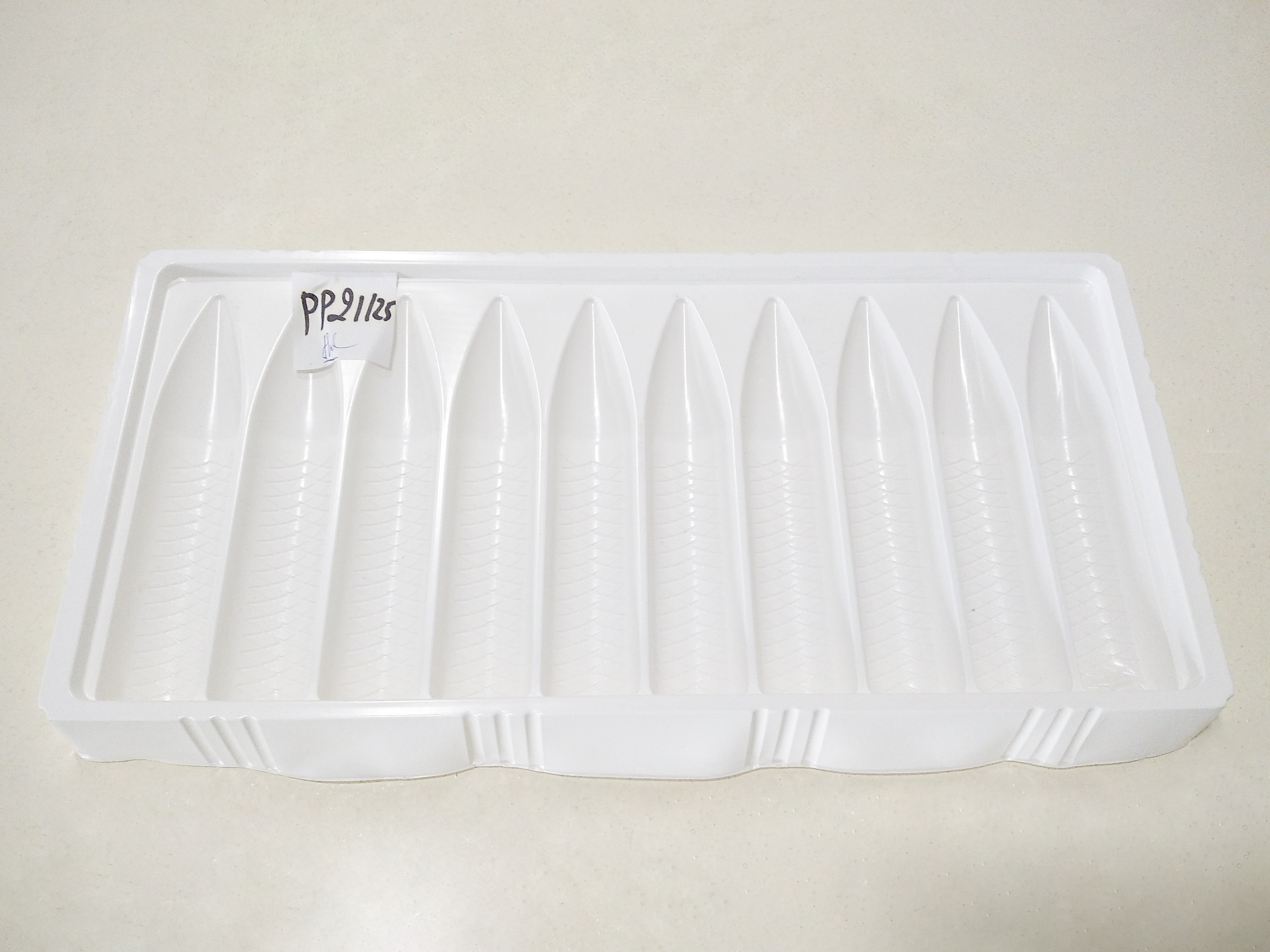 [Combo 100 cái] Khay nhựa PP đựng tôm Dong Ho TSTP bảo quản giữ dáng form tôm - Size 21/25 - Hàng chính hãng