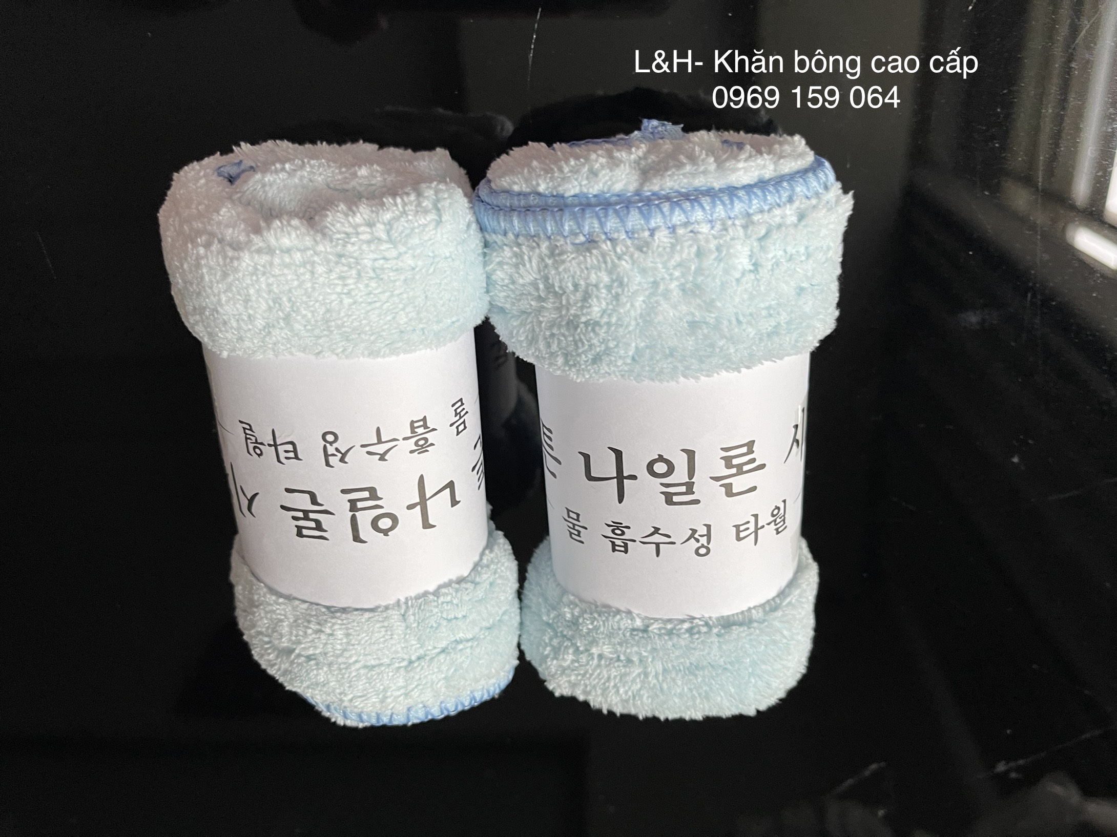 Khăn mặt lông cừu, KT 30x50 cm