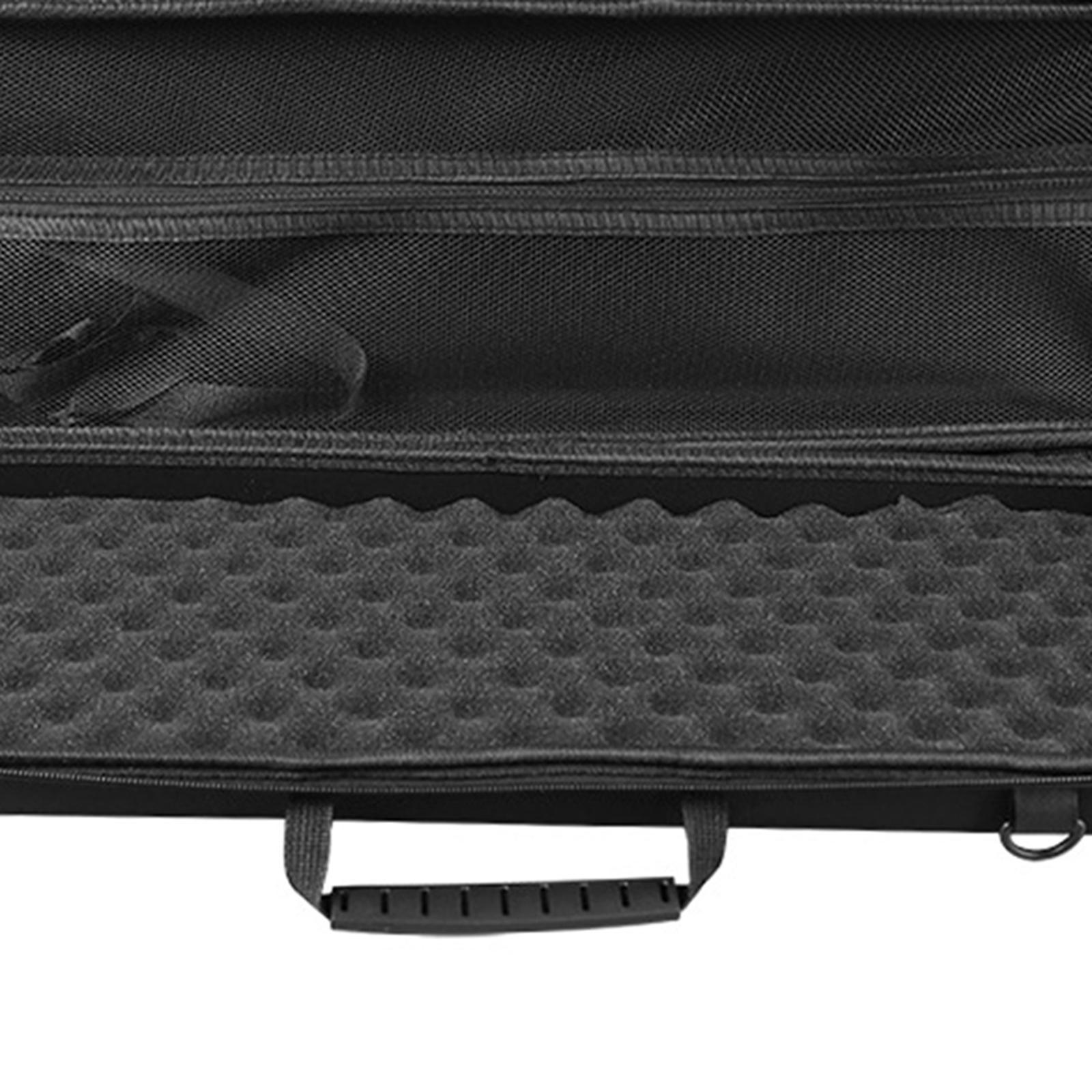 Fishing Rod Reel Bag Travel Carry Case EVA Lightweight Sturdy Gear Container Equipment Fishing Tackle Storage Case Fishing Pole Storage Bag