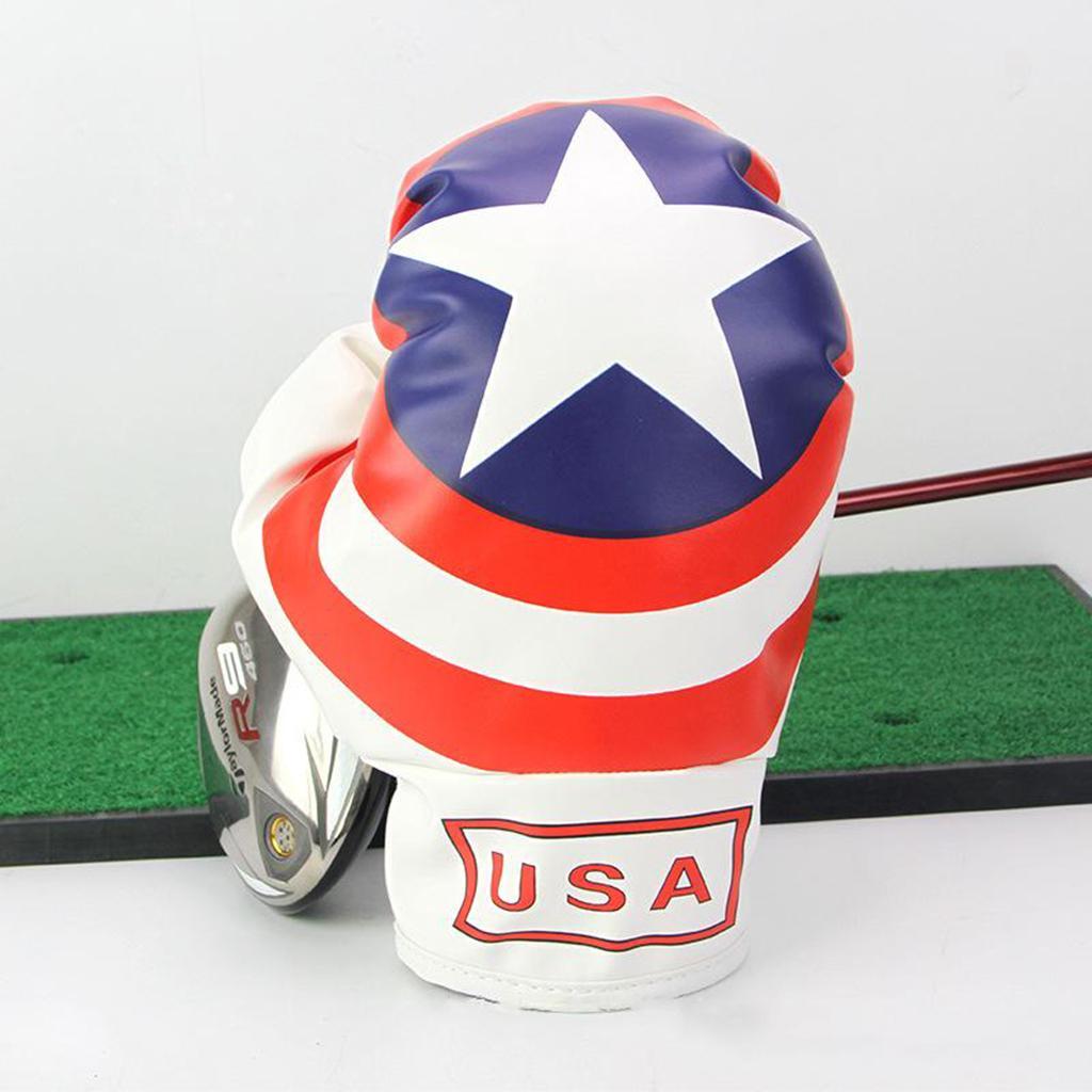 Premium Waterproof Golf Club Headcover 460cc Driver Cover Sleeve Guard
