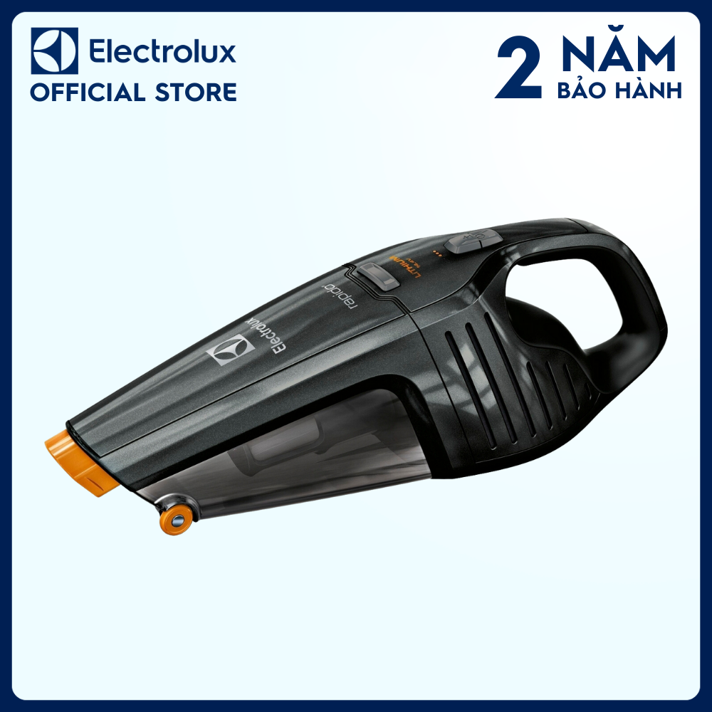 Máy hút bụi cầm tay Electrolux 14.4V ErgoRapido ZB6214IGM, Hiệu suất hút mạnh mẽ, thời gian hoạt động dài [Hàng chính hãng]