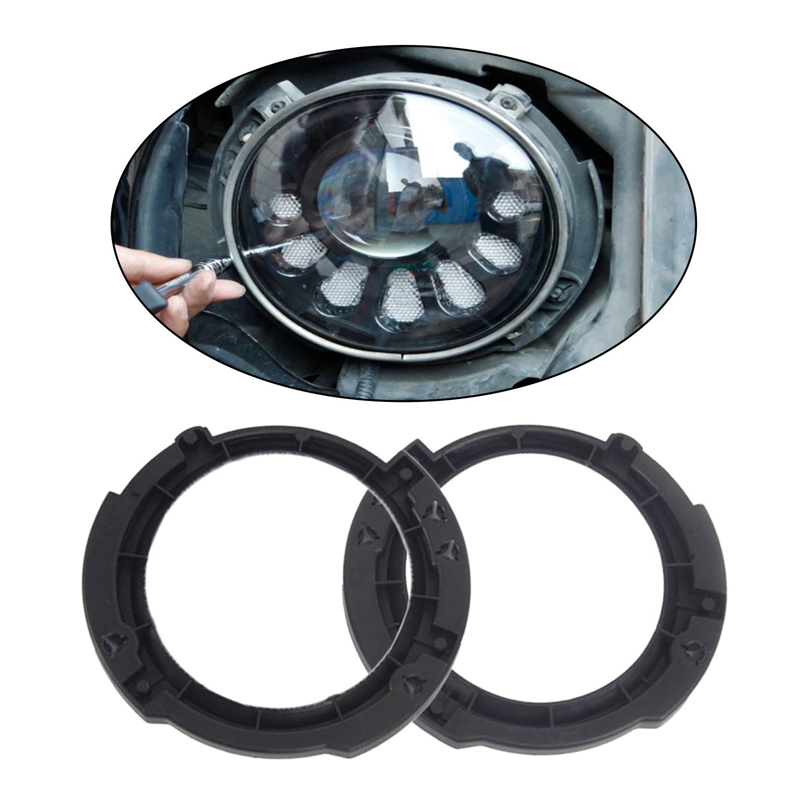 2- 7 Inch Headlight Mounting Bracket Replaces for  2007-2018