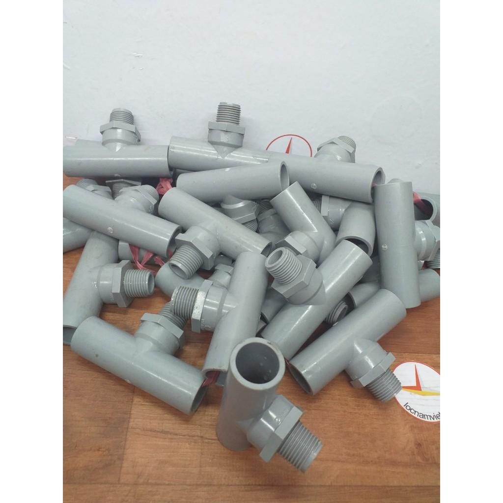 Tê ren ngoài 21 Nhựa PVC _10 cái