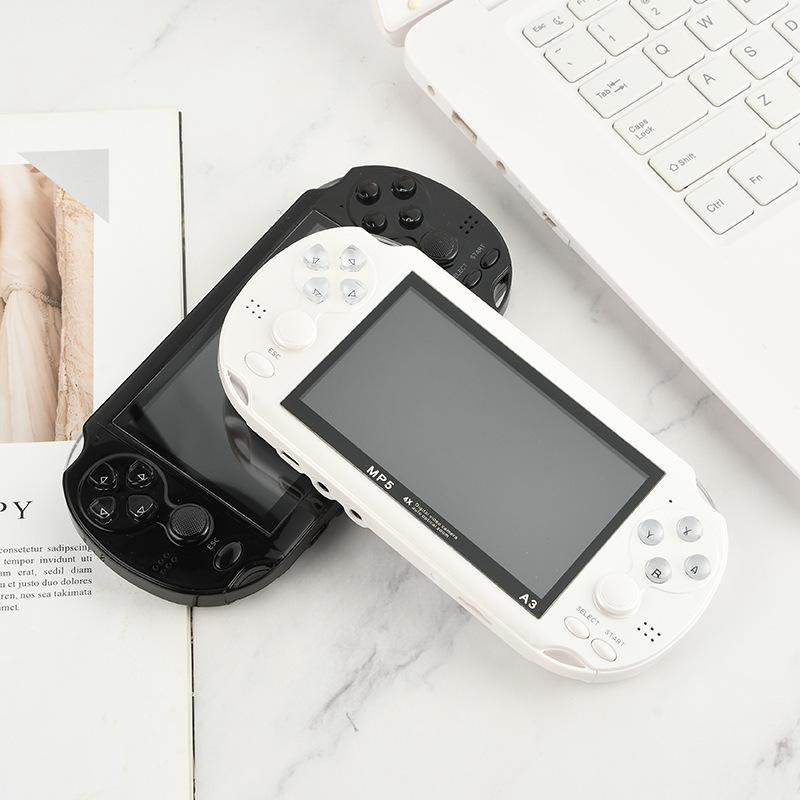 Đảm bảo chất lượng Máy chơi game A3 4.3 màn hình lớn cầm tay hoài cổ Máy chơi game PSP arcade 128-bit cổ điển máy chơi game cầm tay cho trẻ em