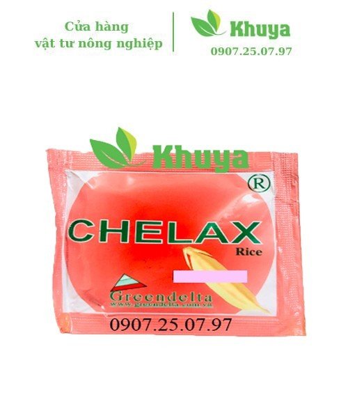 Phân bón vi lượng Chelax Đỏ 5ml Bông to - Chắc sáng