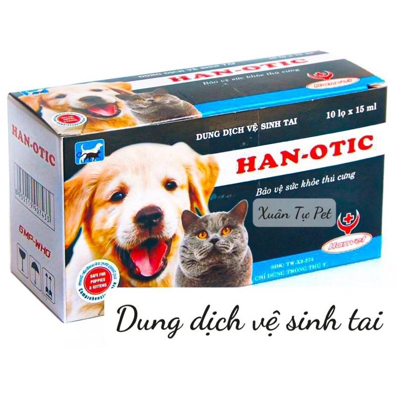 Dung dịch vệ sinh tai Han - otic cho chó mèo 15ml