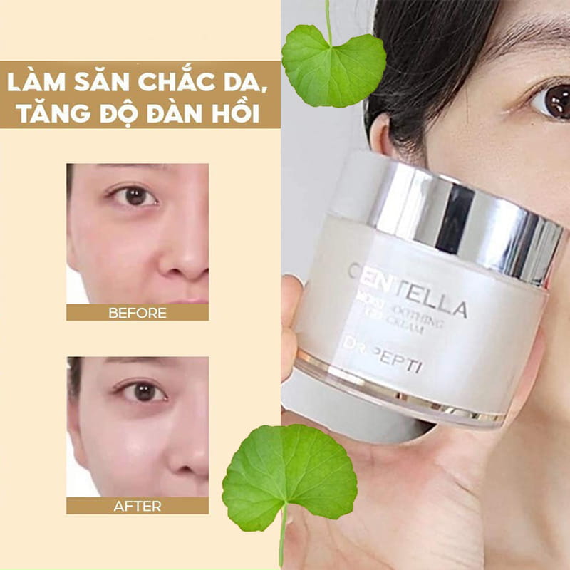 Kem Dưỡng Ẩm Dr.Pepti Centella Moist Soothing Gel Cream 70ml