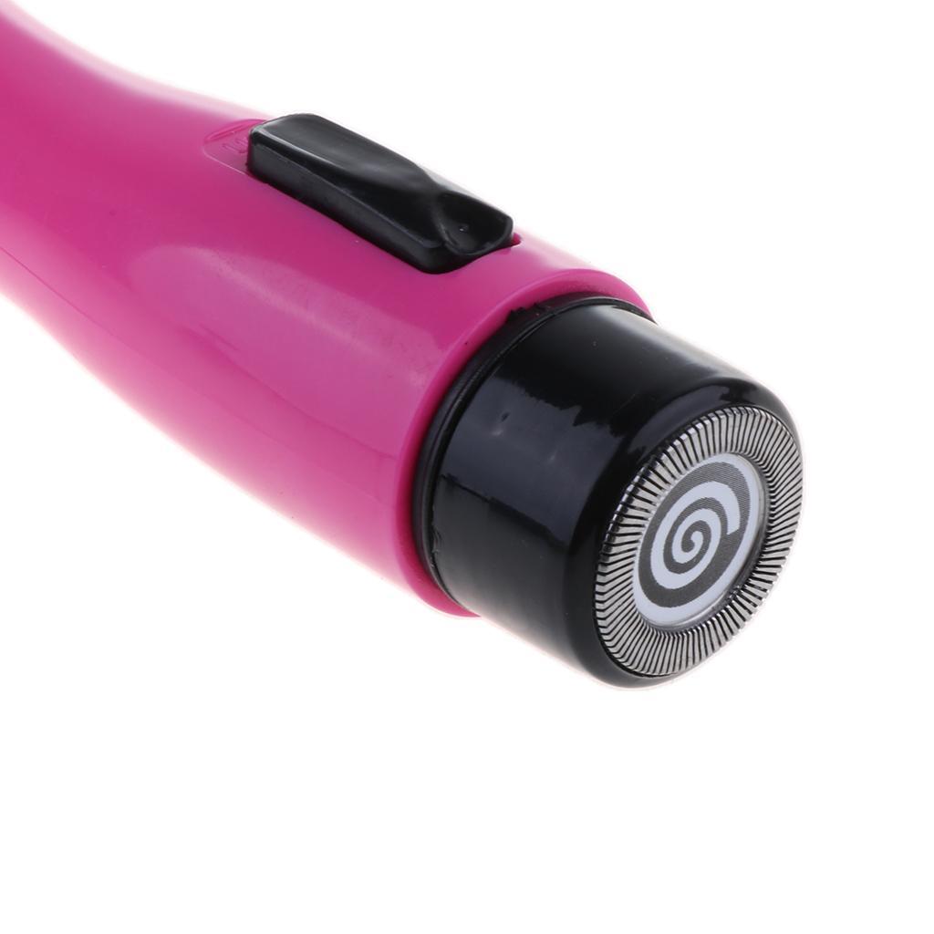 Women Facial Hair Removal Painless Hair Remover Electric Red