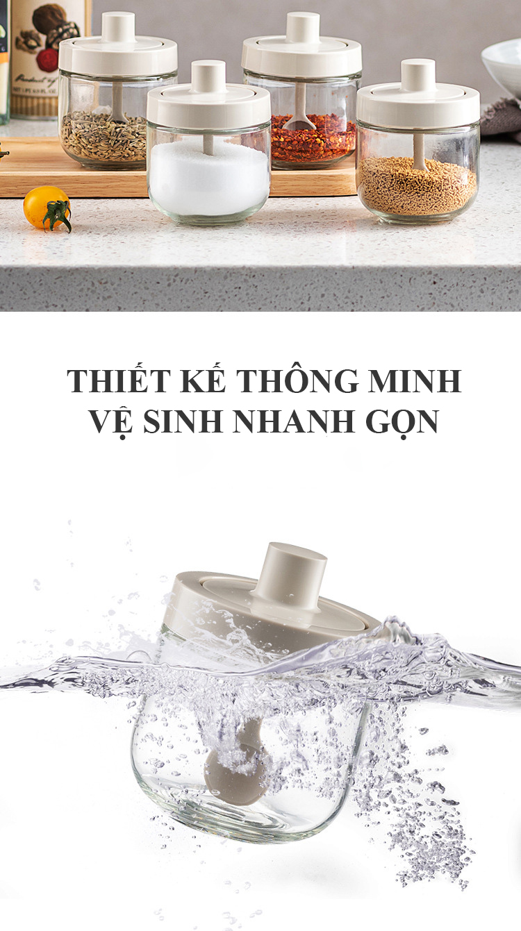 Hũ Đựng Gia Vị Tiện Lợi