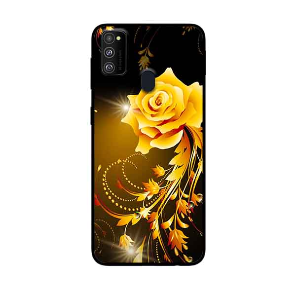 Ốp Lưng in cho Samsung Galaxy M30s Mẫu Hoa Hồng 4 - Hàng Chính Hãng