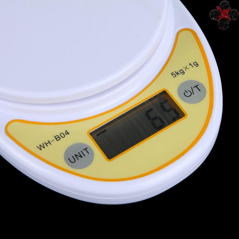 Cân Thực Phẩm Điện Tử 5kg / 1g Màn Hình Lcd