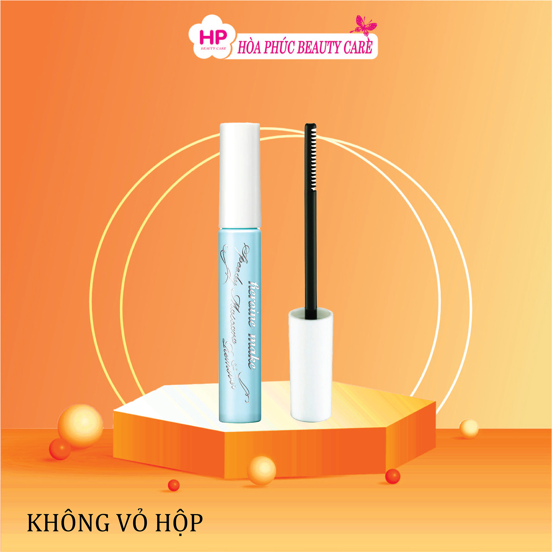 Mascara Tẩy Trang Mi Kissme Heroine Make 6.6mL ( Không Vỏ Hộp )