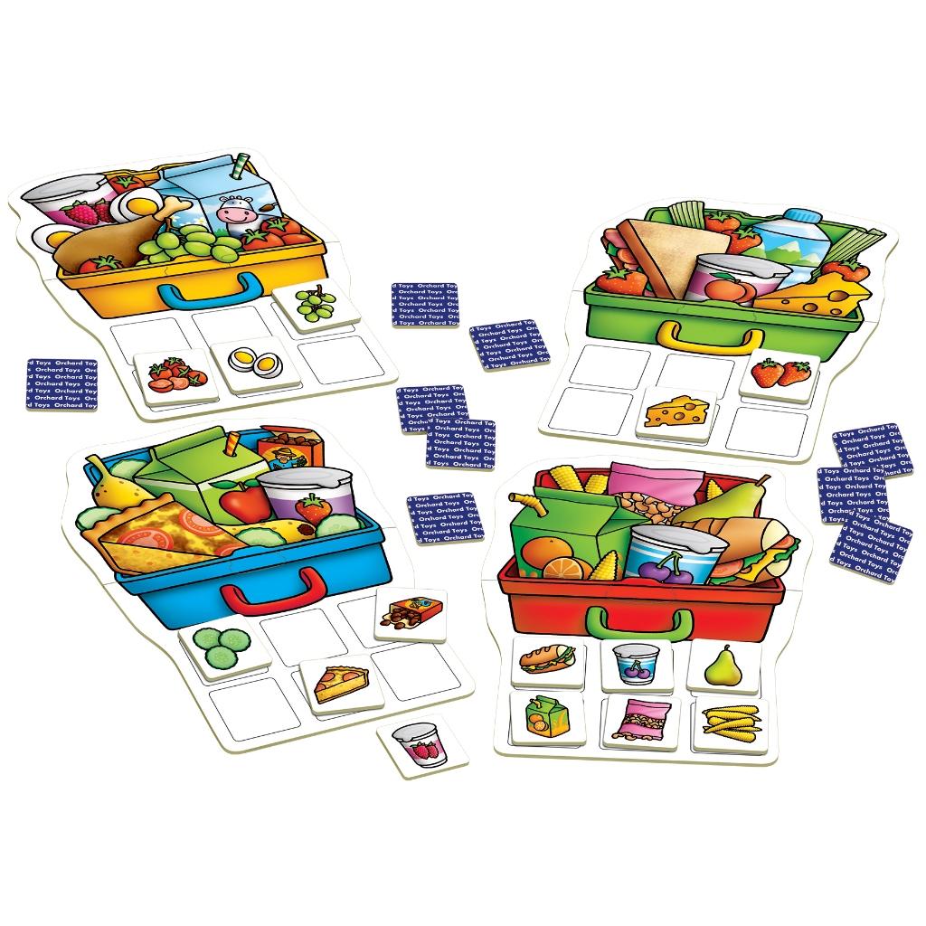 Trò chơi trí tuệ Lunch Box Game - Orchard Toys giúp trẻ phát triển sự phối hợp tay mắt và ghi nhớ