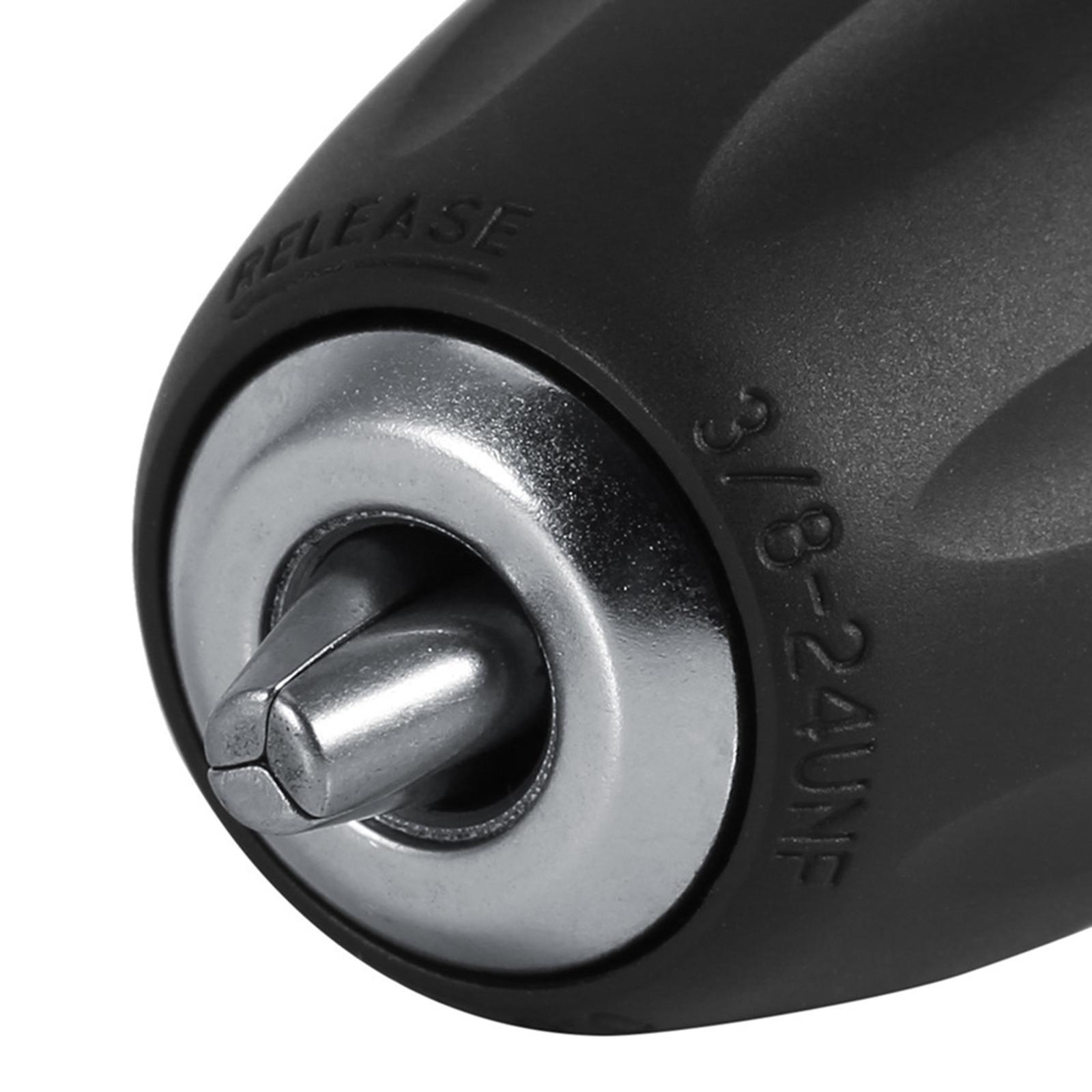 Keyless Mini Drill Chuck Adaptor 10mm Hex Shank for Micro Drill Bits for Cordless Screwdrivers Drills and Power DIY Tools