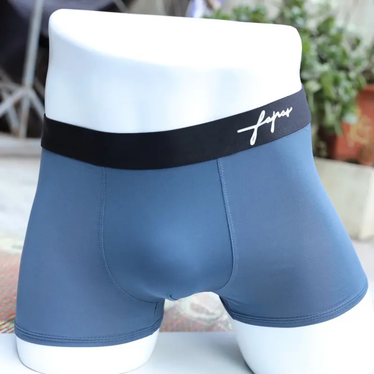 Quần Sịp Đùi Nam fapas cao cấp size 35-110kg,Quần Lót Nam Kiểu Boxer chất vải thun lạnh thoáng mát Co giản 4 chiều co size 80-100kg