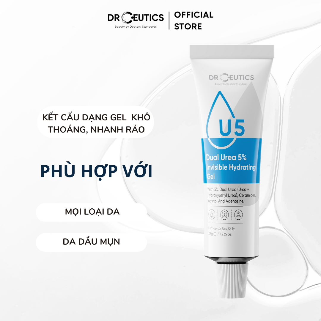 DRCEUTICS Dưỡng Ẩm Và Phục Hồi Da Dual Urea 5%, 10%, 15% (35g)