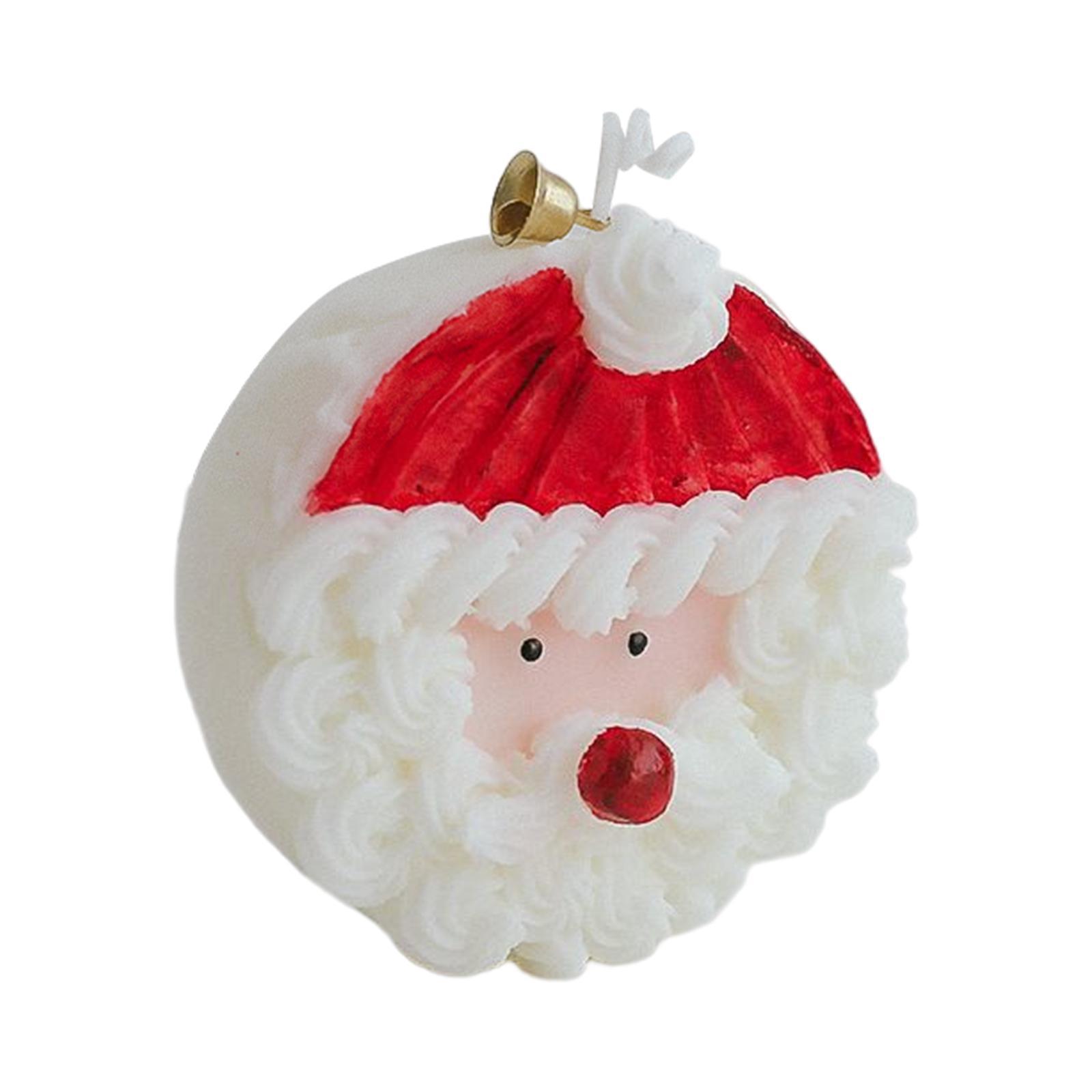 Santa Claus Scented Candles Tealight Candles for Decoration Office Gift