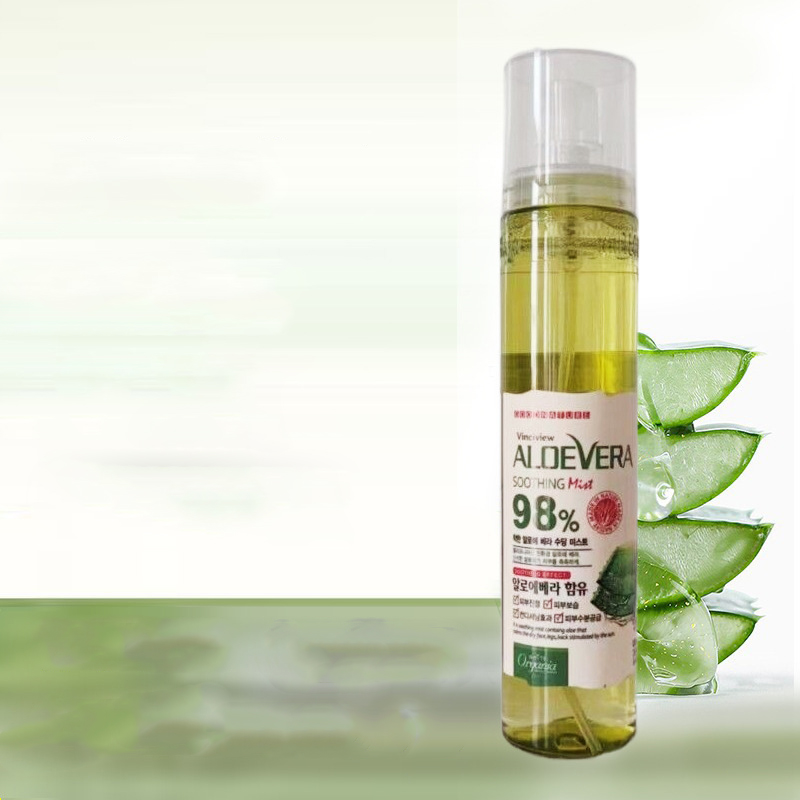 Xịt khoáng dưỡng ẩm Lô Hội Aloevera Mineral Moisture Mist Hàn Quốc 115ml