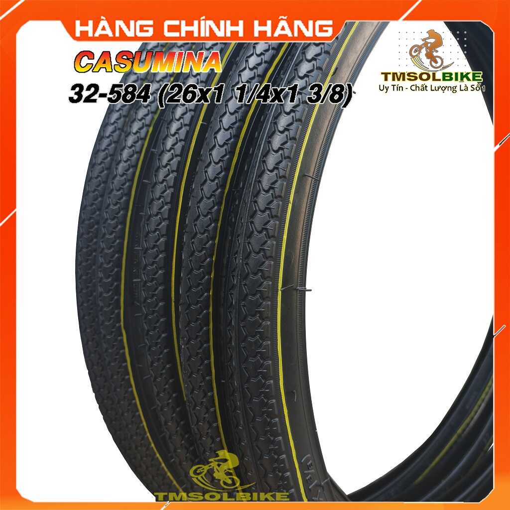 Vỏ Lốp Xe Đạp 26x1 1/4 x 1 3/8 CASUMINA