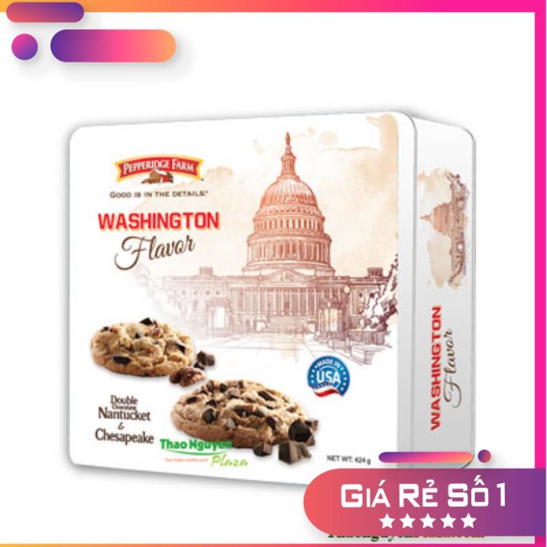 [ Quà Tết] Hộp bánh Mỹ Washington Flavor Pepperidge Farm 424g