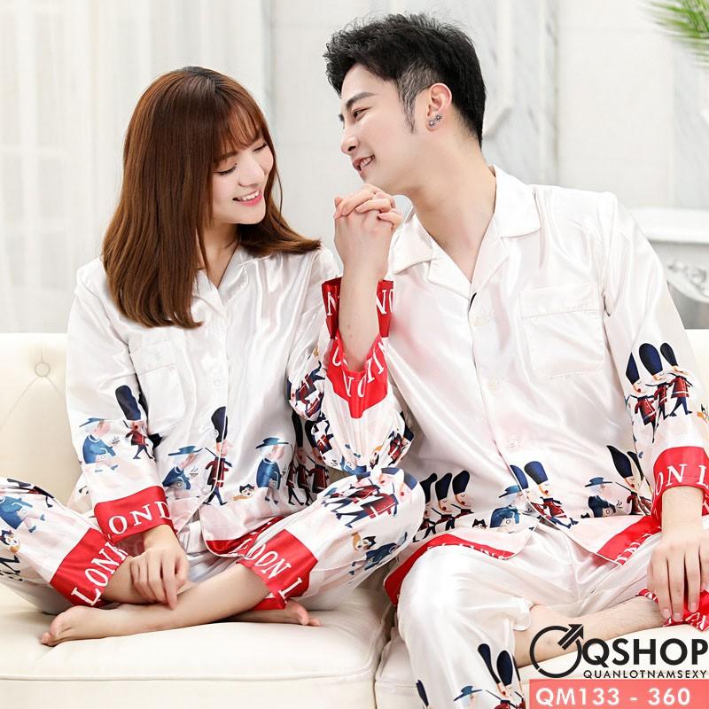 BỘ ĐỒ PIJAMA LÍNH CHÌ QM133