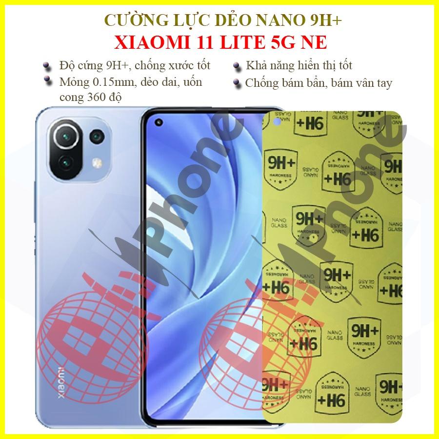 Dán cường lực dẻo nano dành cho Xiaomi 11 Lite 5G NE