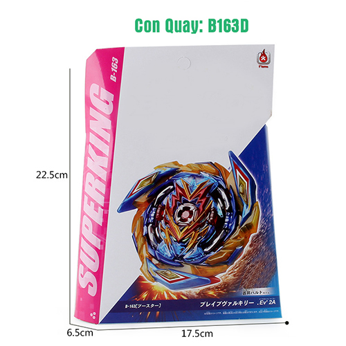  Đồ Chơi Con Quay B163 Kèm Bệ Phóng | Con Quay BEYBLADE B163