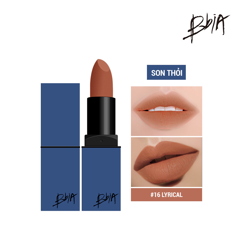 Combo Mềm Mại: 01 Last Lipstick ver4 + 01 Lip Oil tặng 01 Gương Bbia + 01 Pouch