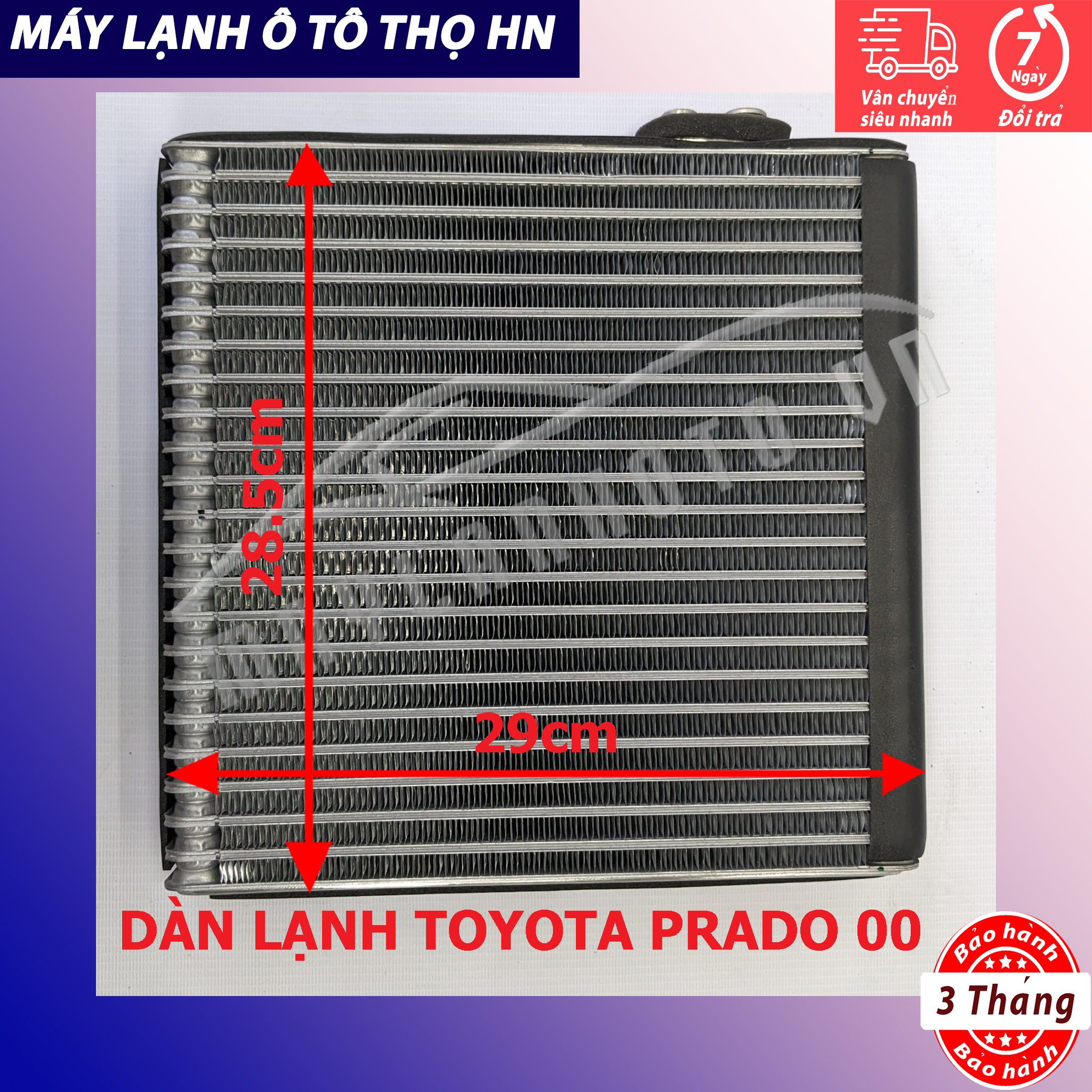 Dàn lạnh Toyota Prado 2000 Hàng xịn Thái Lan