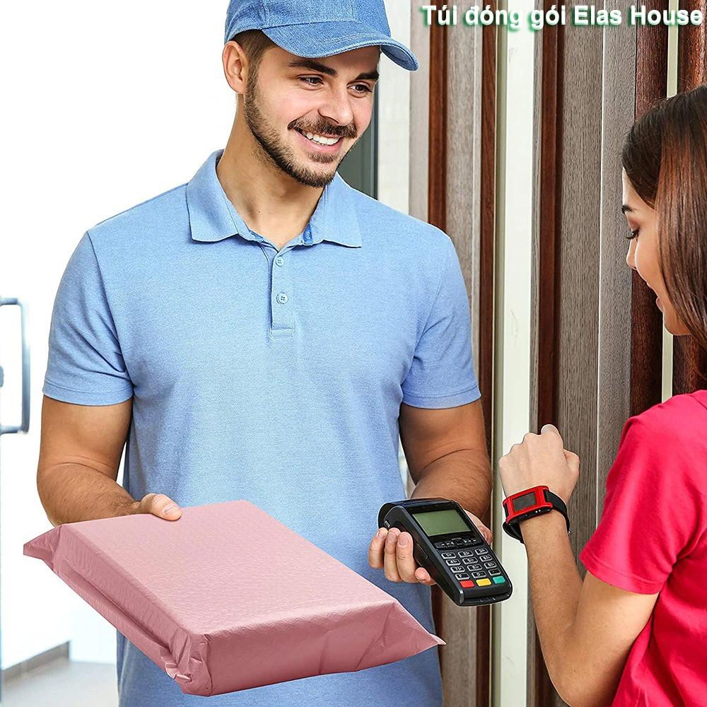 Túi Đóng Hàng, Combo 50,10 Túi Đóng Gói Bóng Khí Hồng ,Túi Đóng Hàng Chống Sốc Chống Nước Giá Rẻ Đủ Size