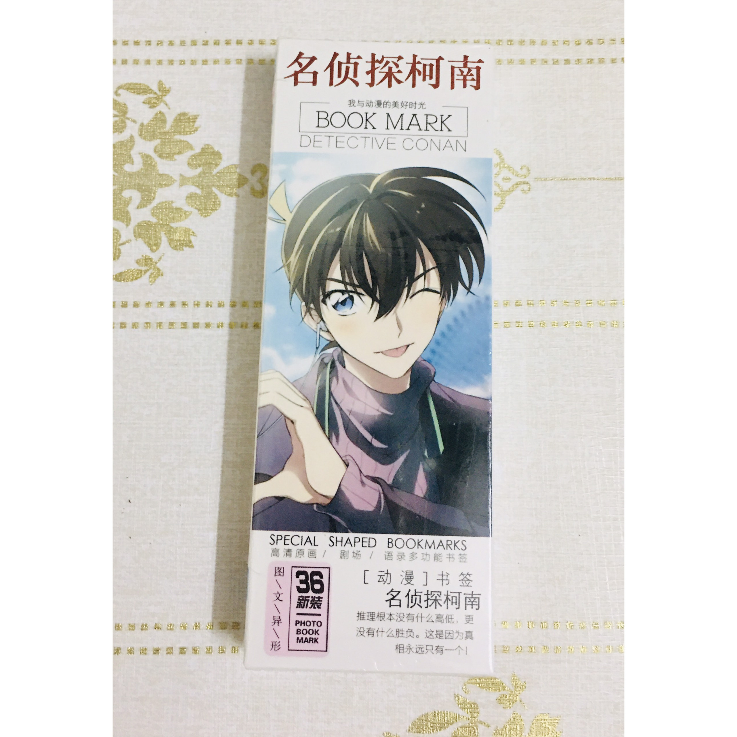 Hộp 36 Đánh Dấu Sách Bookmark CONAN ( giao mẫu ngẫu nhiên )